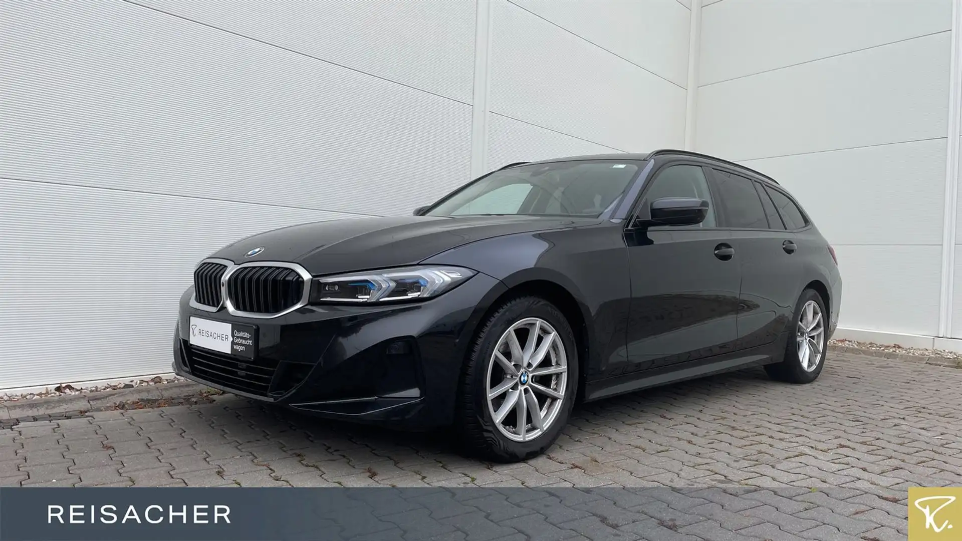 BMW 318 i A Tou LCPro.HuD,adLED,360°,DrivingAss. Schwarz - 1