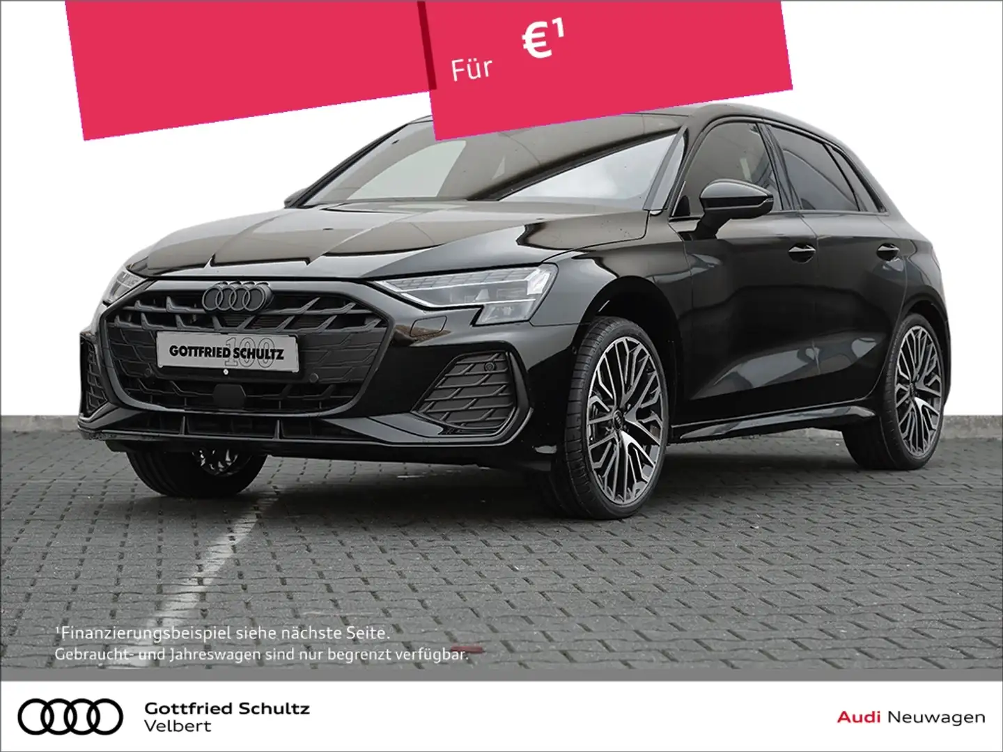 Audi A3 Sportback S line 35 TFSI #S-Line#  SOFORT VERFÜGBA Nero - 1