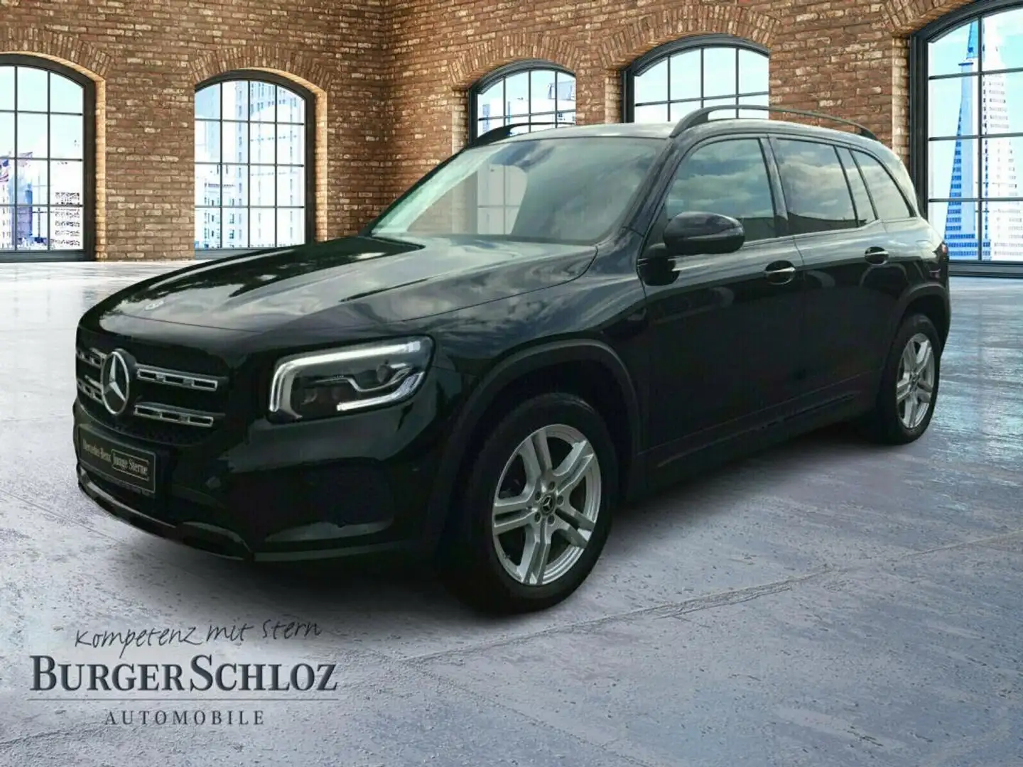 Mercedes-Benz GLB 200 progressive Pano Night PDC SHZ SpurH Czarny - 1