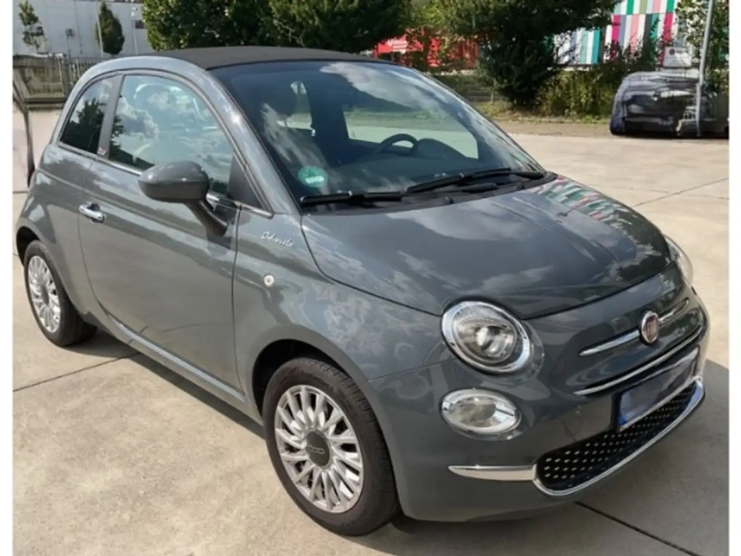 Fiat 500C DolceVita 1.0 Mild Hybrid EU6d UConnect DAB Grau - 2