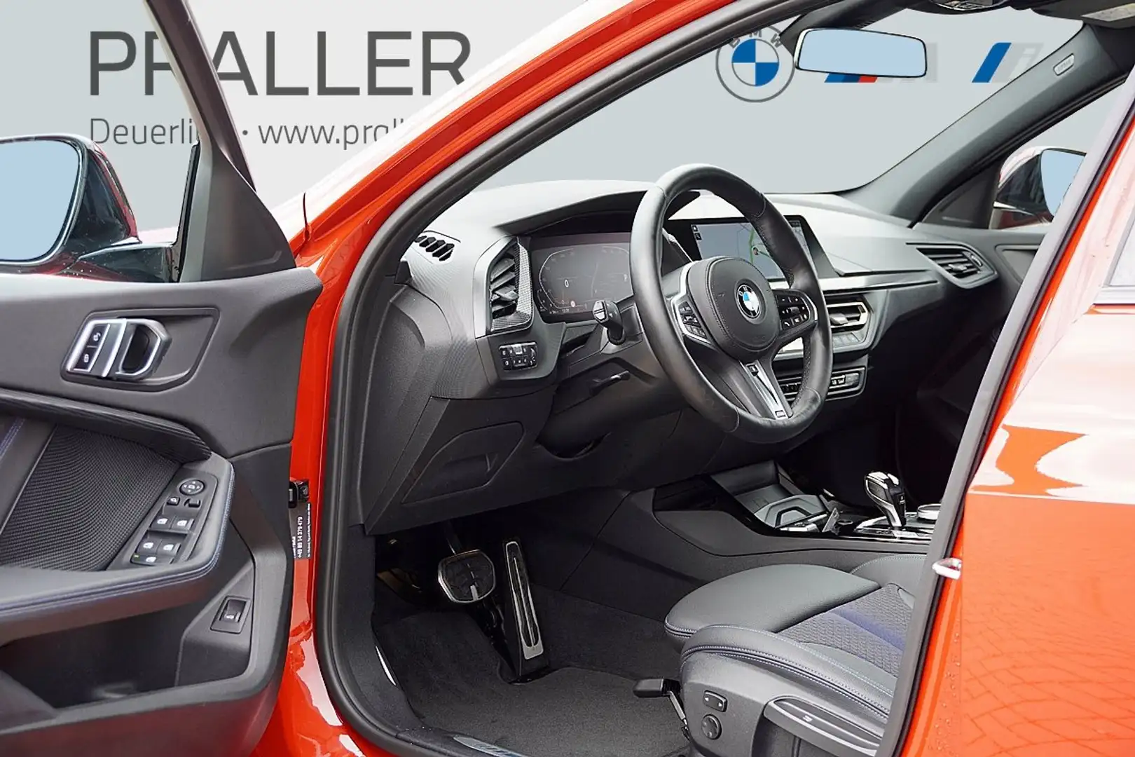 BMW 118 d M Sport Automatik Head-Up Kamera ACC Sportsitze Rot - 2