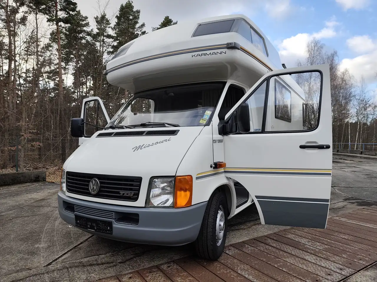 Volkswagen LT VW LT2 / LT35 Karmann Missouri Alkoven Wohnmobil 62.000km, foto 3