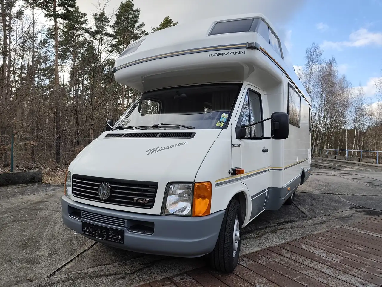 Volkswagen LT VW LT2 / LT35 Karmann Missouri Alkoven Wohnmobil 62.000km, foto 9