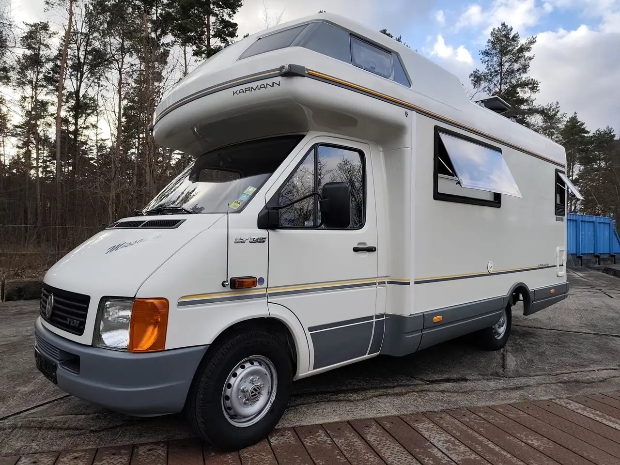 Volkswagen LT VW LT2 / LT35 Karmann Missouri Alkoven Wohnmobil 62.000km, foto 2