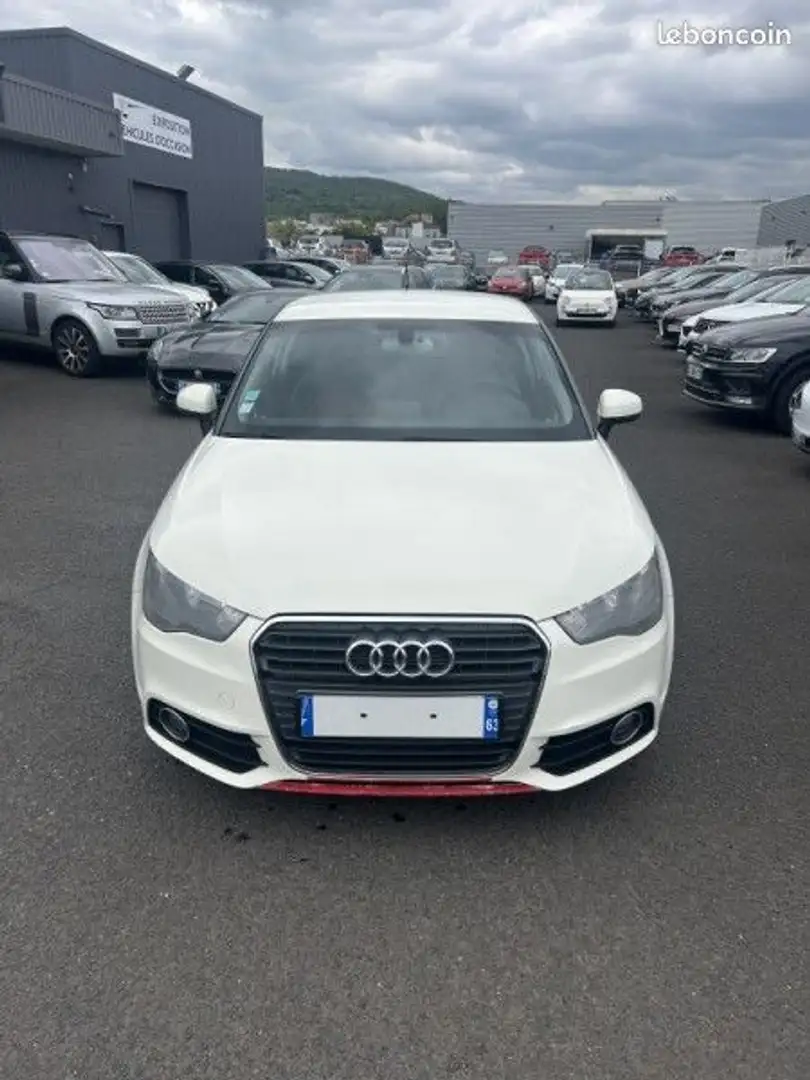 Audi A1 1.6 TDI 105CH FAP AMBITION LUXE Weiß - 2