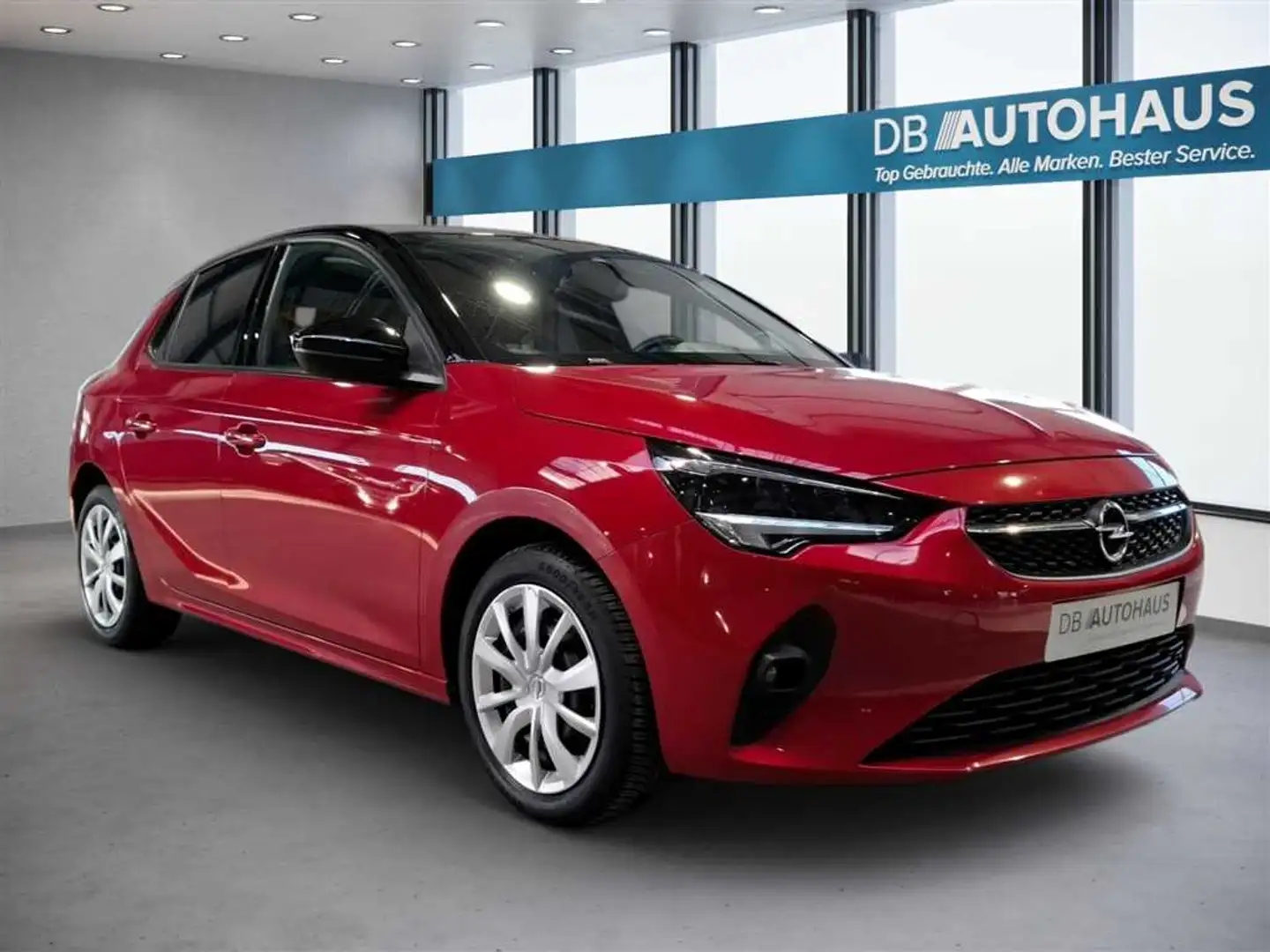 Opel Corsa Edition 1.2 Turbo Rojo - 2