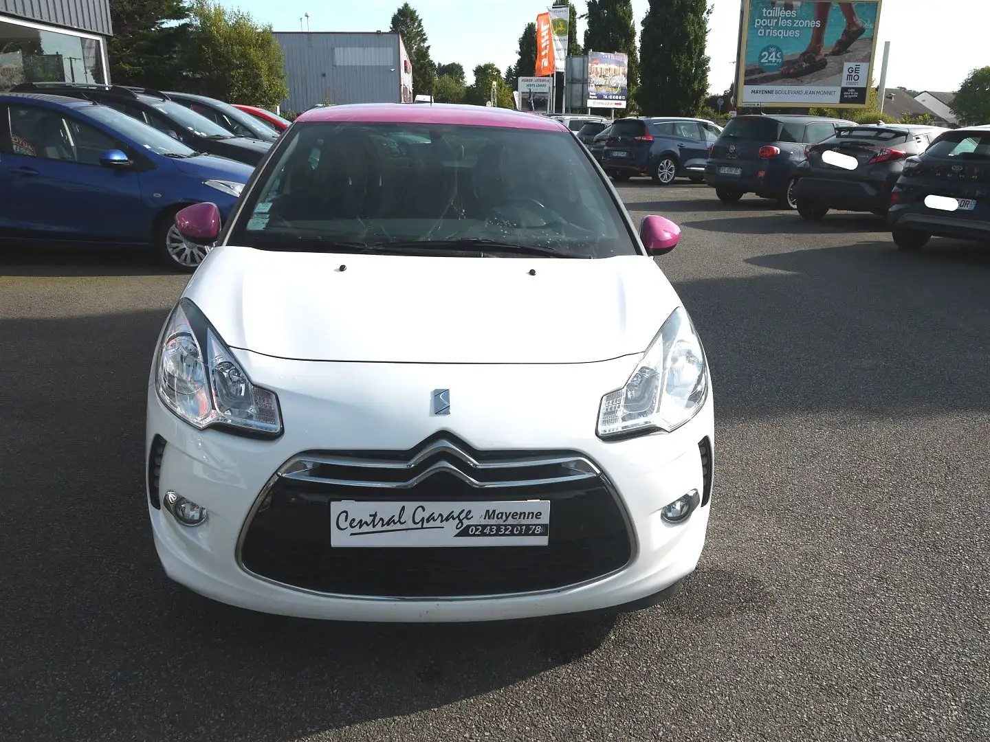 Citroen DS3 1.6 E-HDI90 AIRDREAM SO CHIC BMP6 Blanc - 2