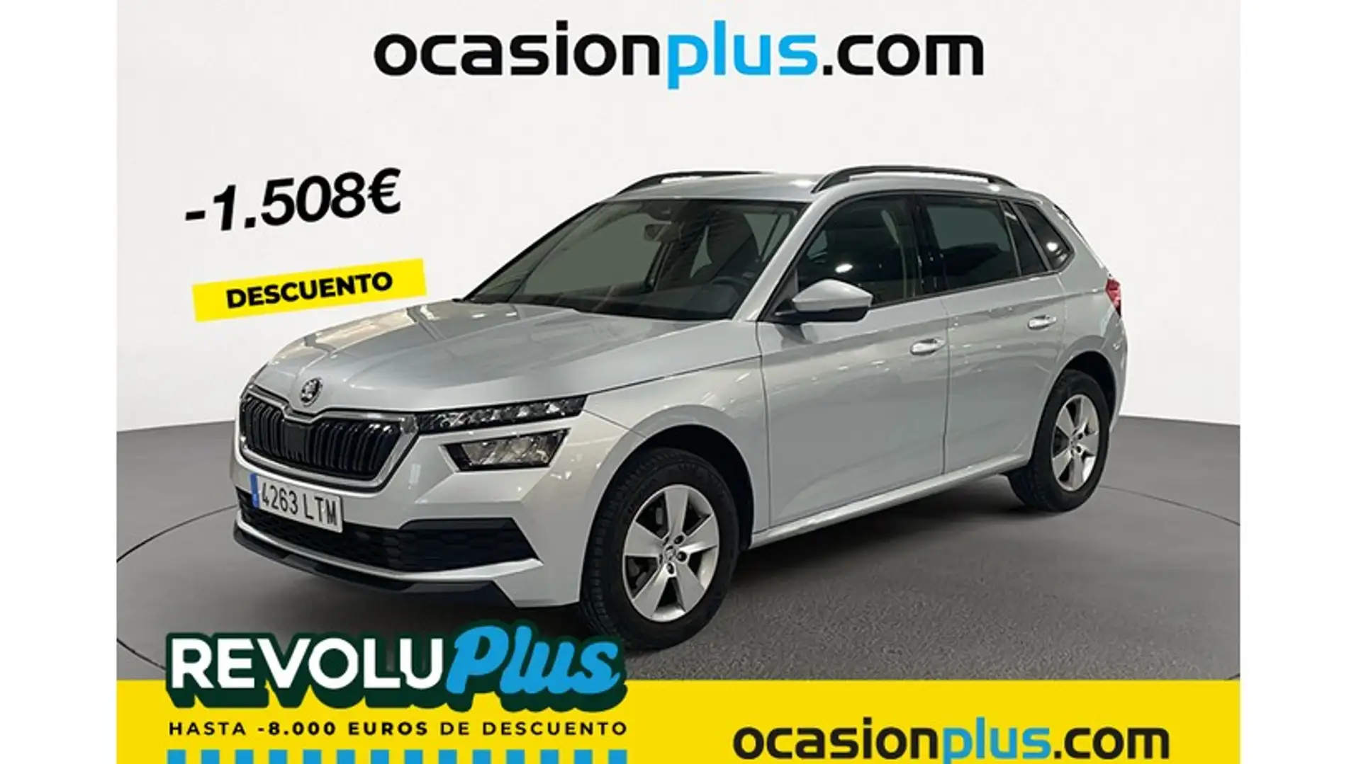 Skoda Kamiq 1.0 TSI Active 70kW Plateado - 1