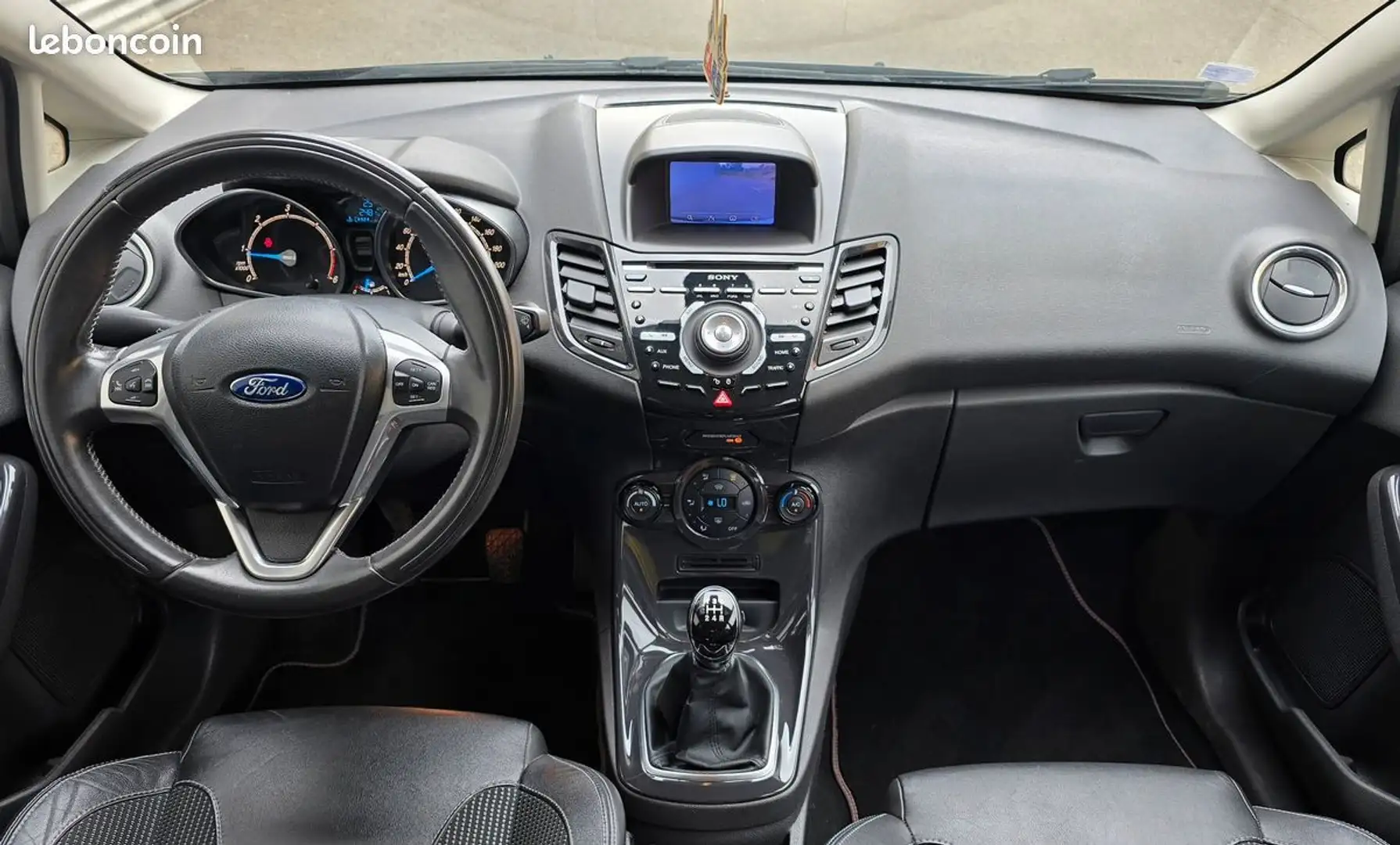 Ford Fiesta 1.6 TDCI INDIVIDUAL 95cv Noir - 2