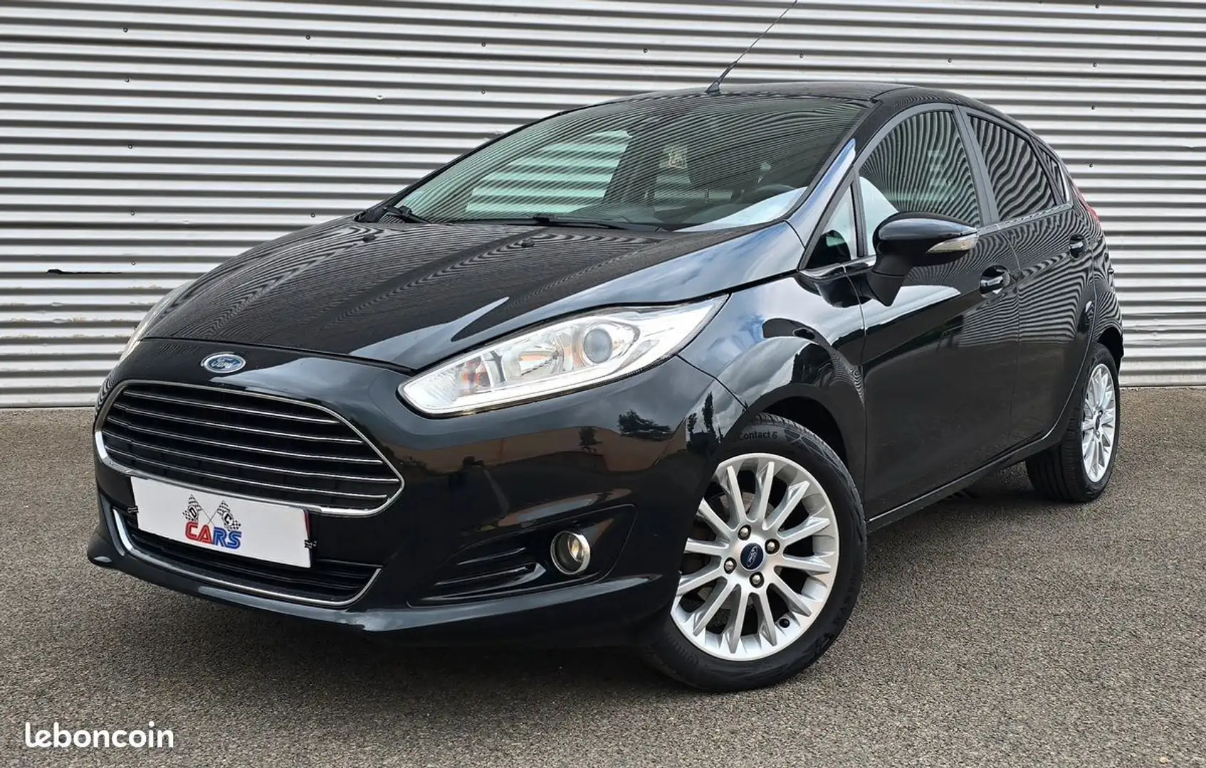 Ford Fiesta 1.6 TDCI INDIVIDUAL 95cv Noir - 1