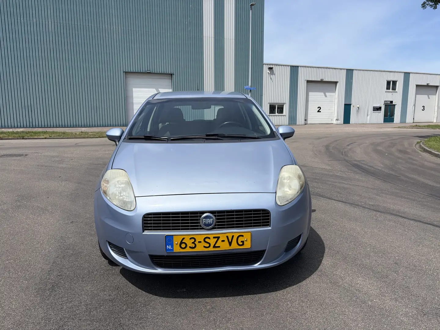 Fiat Grande Punto 1.4-16V Dynamic 5-Deurs 6-Bak 96 PK. Goed rijdende Blau - 2