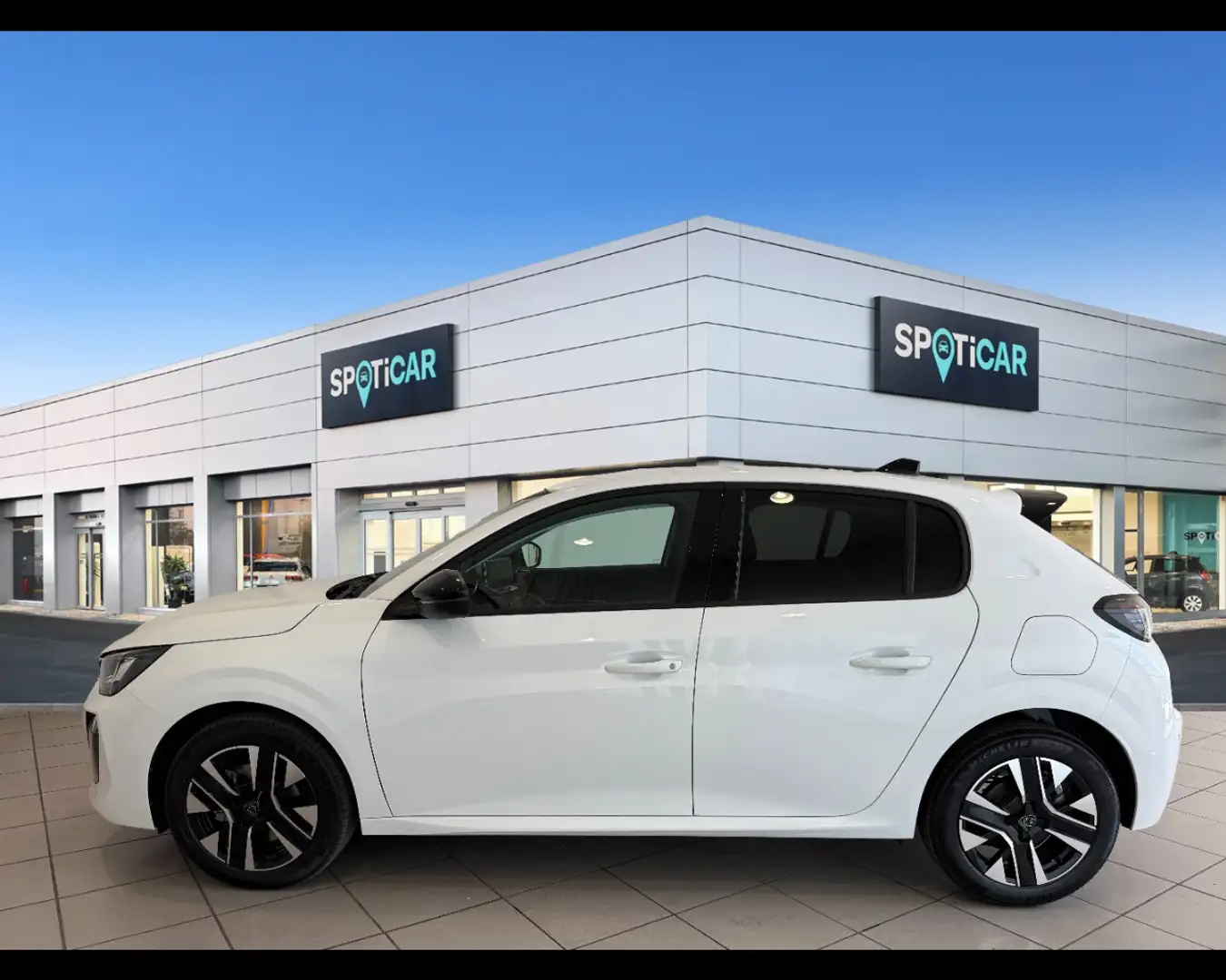 Peugeot 208 1.2 hybrid Allure 136cv e-dcs 6 Blanco - 2