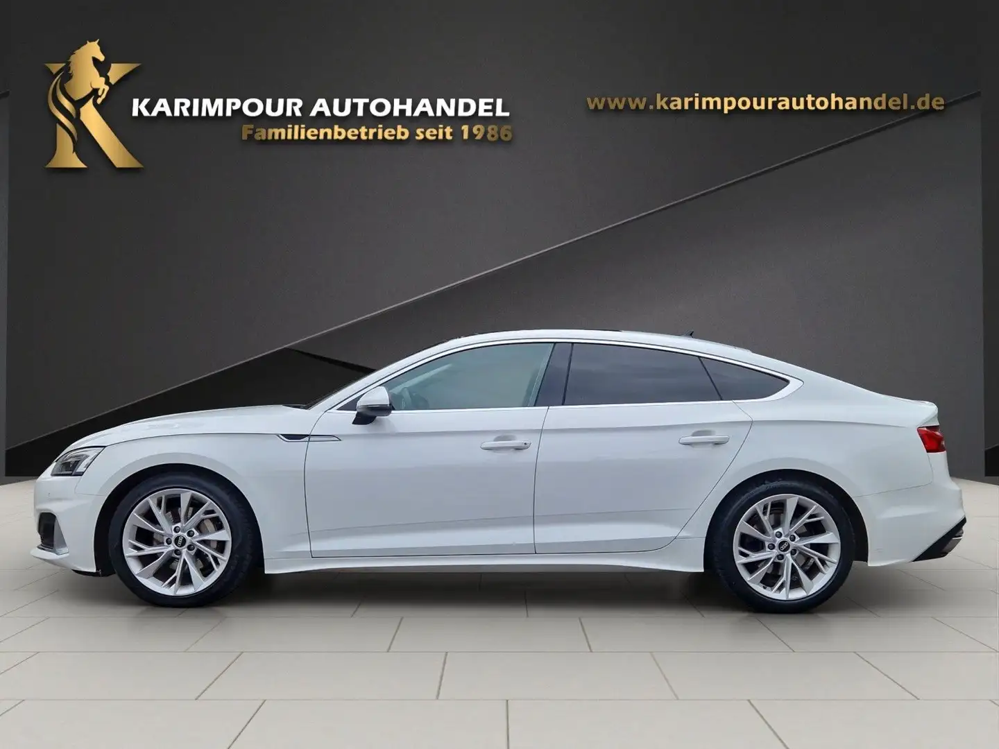 Audi A5 Sportback 40 TDI advanced  *Nav*Pano*LED*RFK* Blanc - 2