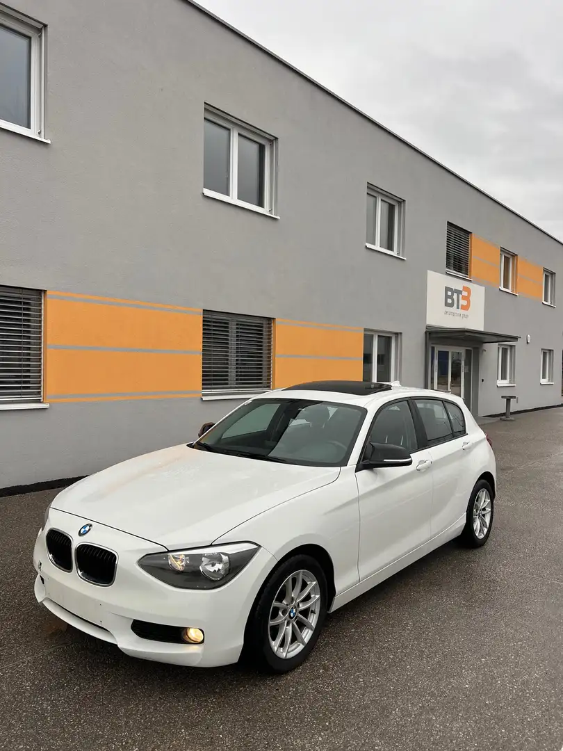 BMW 118 118d, Pickerl Neu, Finanzierung &Tausch möglich Weiß - 1