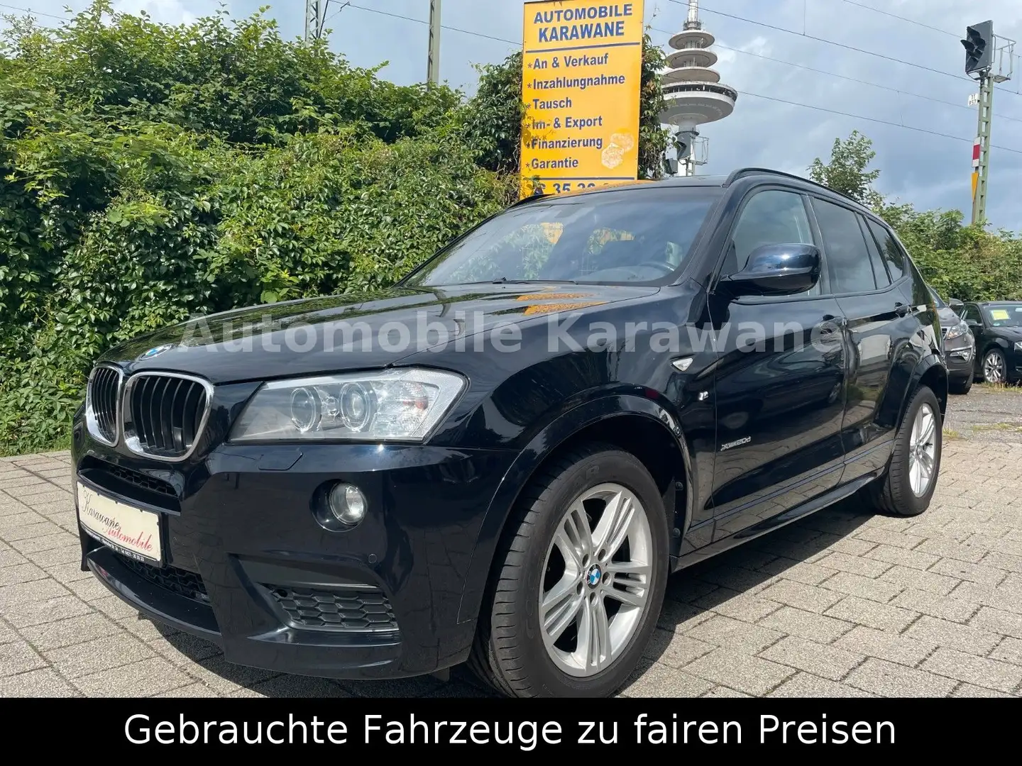 BMW X3 Baureihe xDrive20d*Aut.*Keyless*AHK*M-Paket* Schwarz - 1