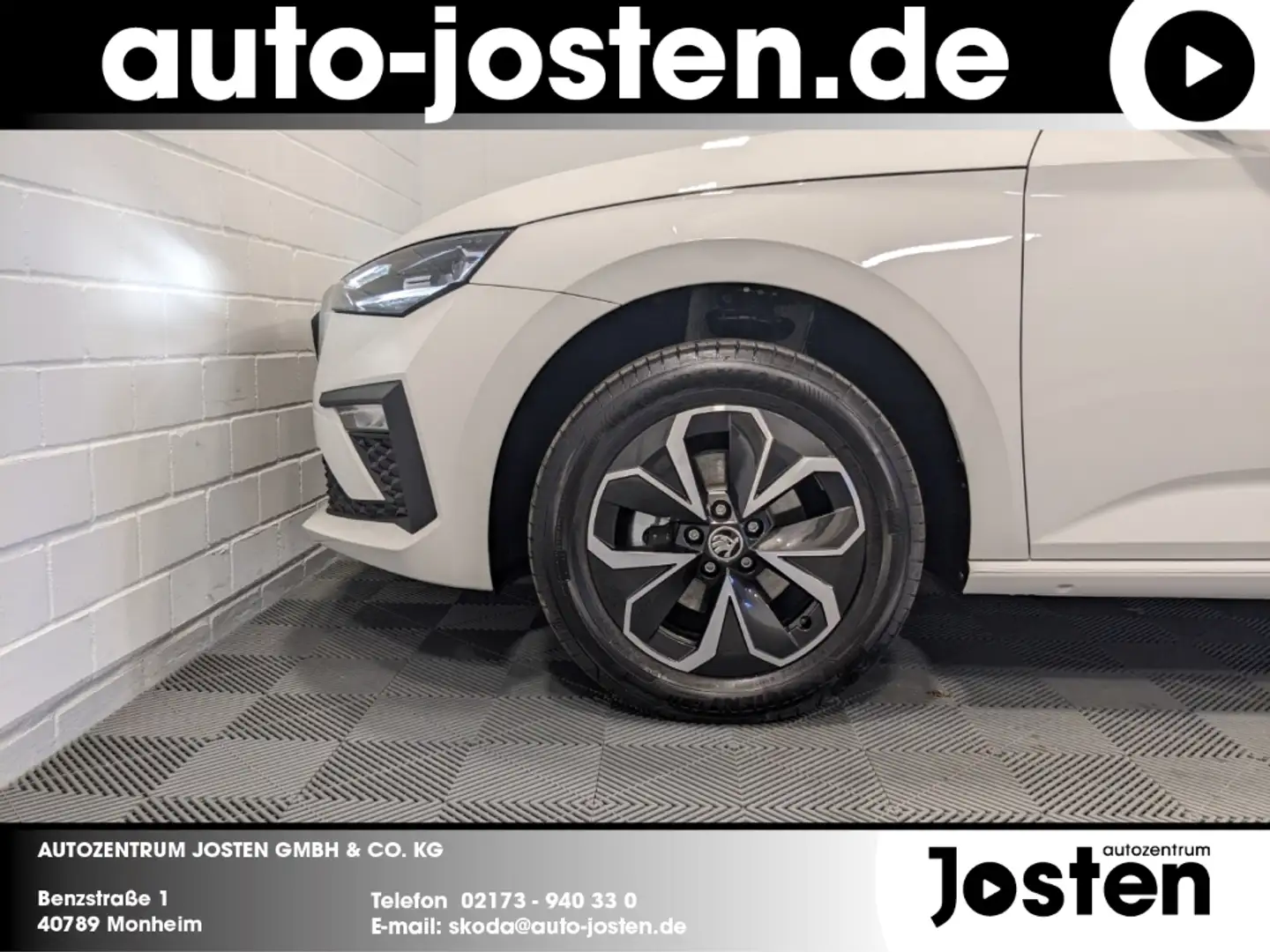 Skoda Scala 1.0 TSI DSG Selection MTRX SHZ Navi CarPlay Blanco - 2