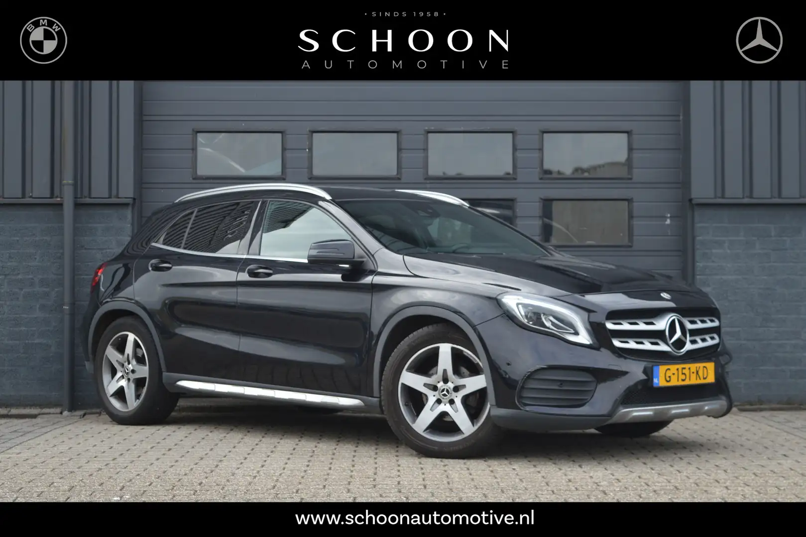Mercedes-Benz GLA 180 Business Solution AMG | CAMERA | TREKHAAK | Zwart - 1