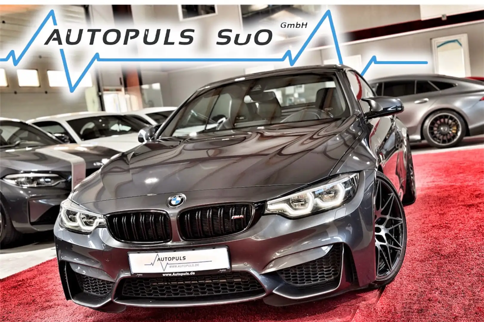 BMW M4 COMPETITION*SHADOW-LINE*H K*CARPLAY*M-DRIVERS Grau - 1