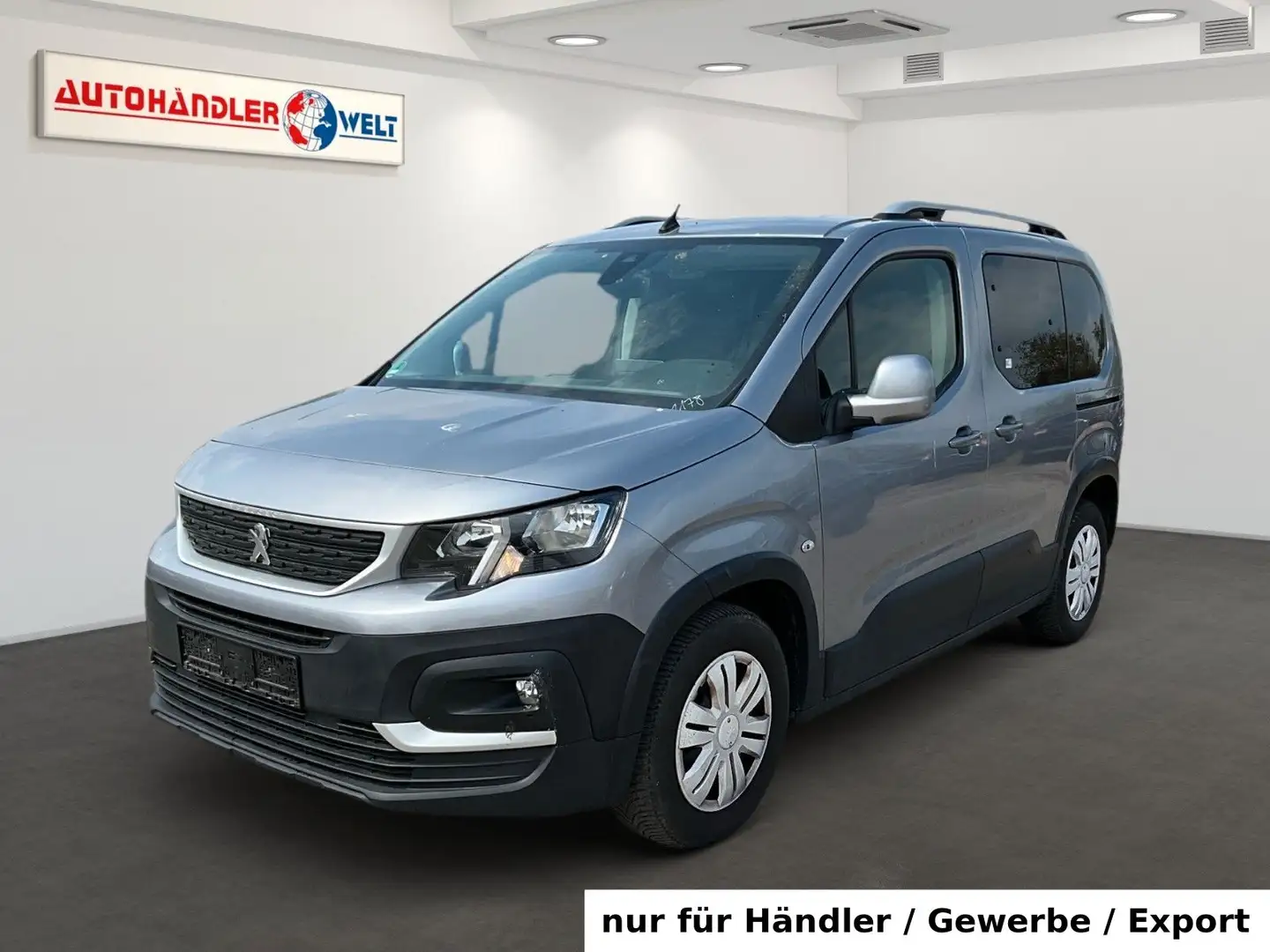 Peugeot Rifter 1.5 HDi Klima Apps AHK PDC Spur Tempo Šedá - 1