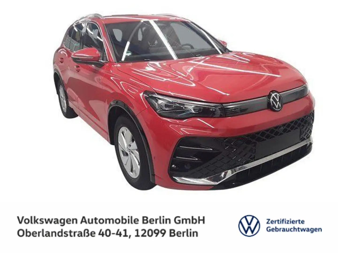 Volkswagen Tiguan 2.0TDI DSG R-Line NAVI AHK MATRIX-LED Rot - 1
