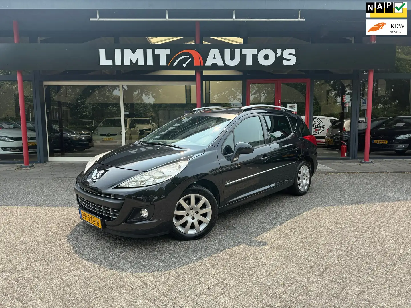 Peugeot 207 SW 1.6 VTi Sportium/Airco/Elek.Ramen/Cruise/Lmv/Ap Schwarz - 1
