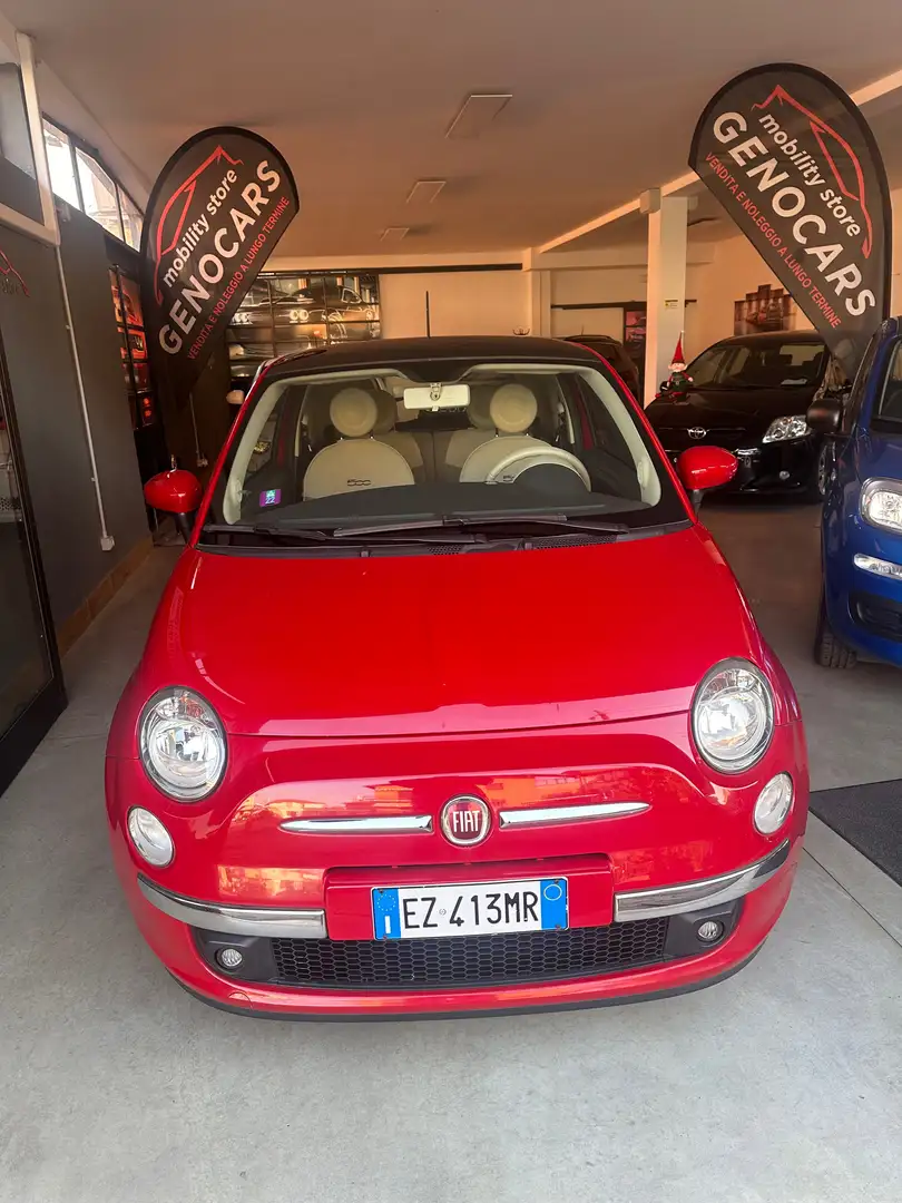 Fiat 500 500 III 1.2 Lounge 69cv my14 Rosso - 1