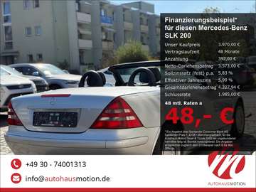 Roadster Kompressor  2. BESITZ KLIMA LEDER XENON