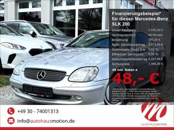 Roadster Kompressor  2. BESITZ KLIMA LEDER XENON