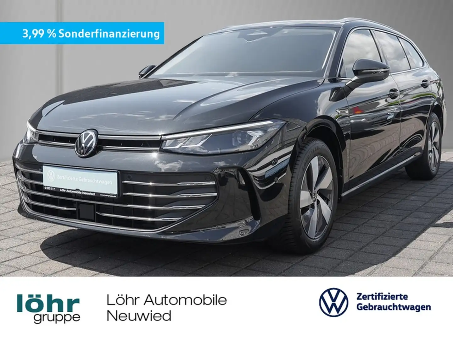 Volkswagen Passat Variant eTSI DSG Business /Navi/AHK/LED Black - 1