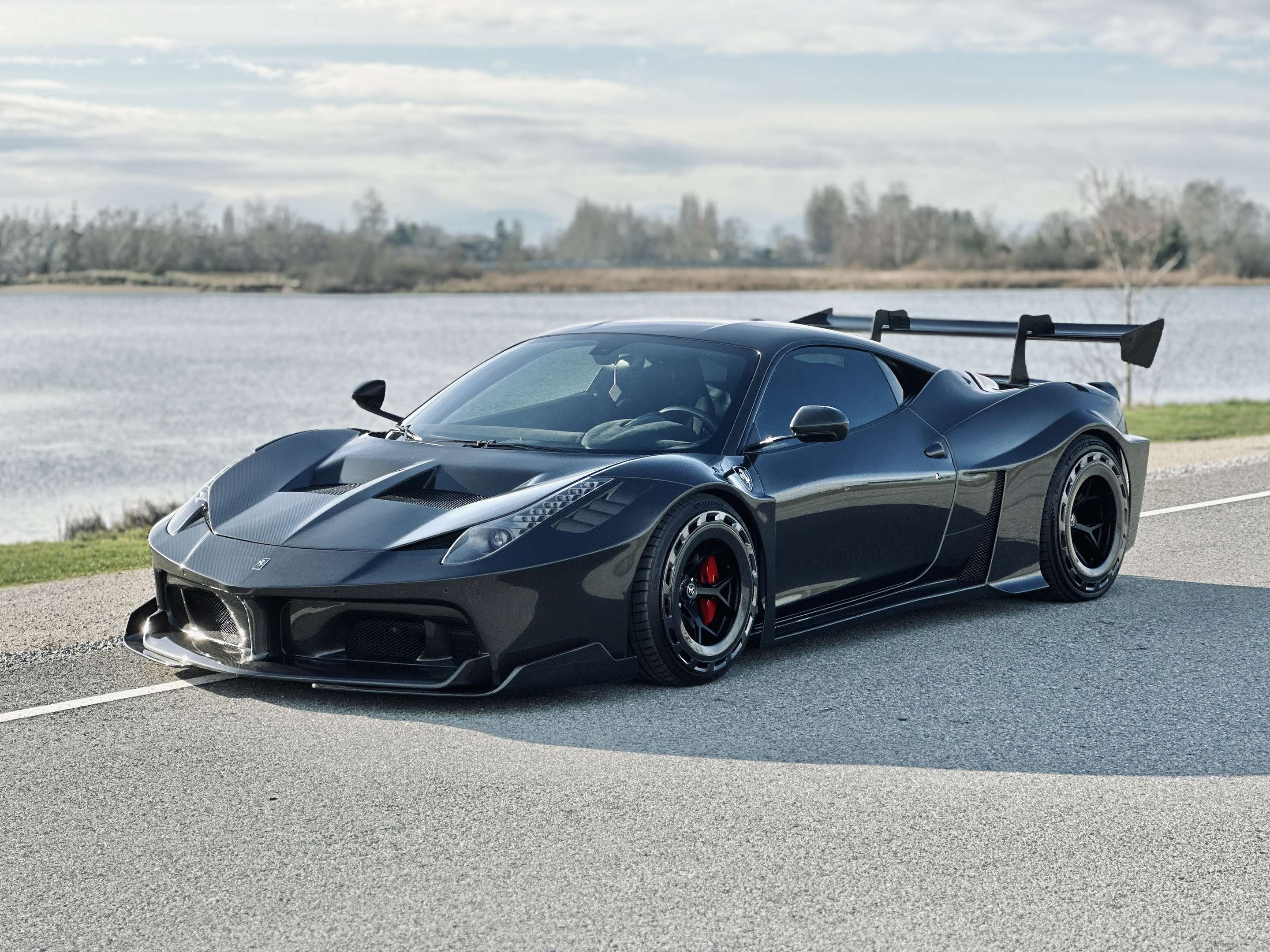 2011 Ferrari 458 Liberty Walk Full Carbon Fiber Body | Price in USD