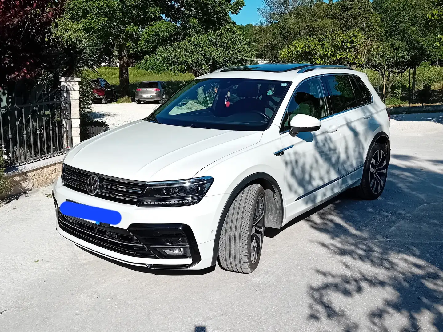 Volkswagen Tiguan 2.0BTDI Rline 4 motion 240cv automatico Blanc - 2