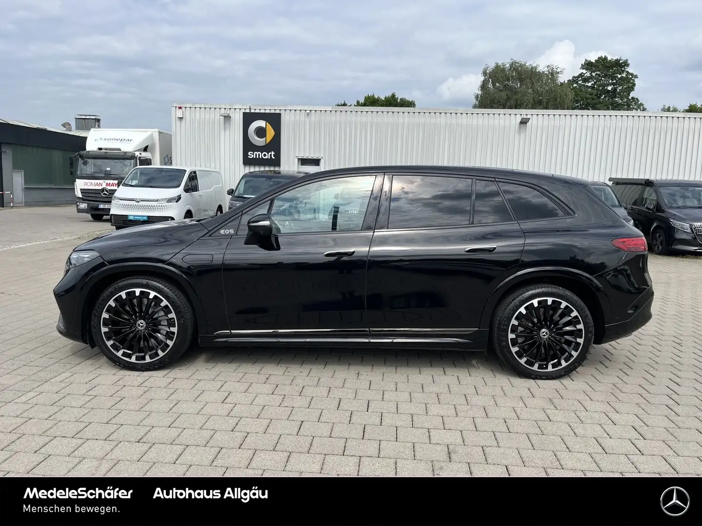 Mercedes-Benz EQS SUV EQS SUV 450+ AMG 22" HYPER AHK Airmatic Massage Nero - 2