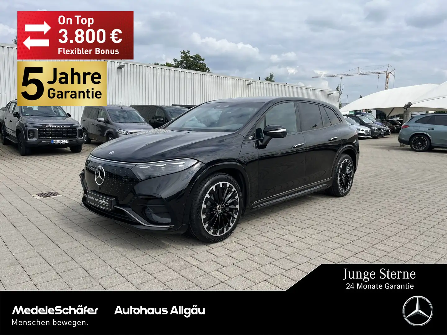 Mercedes-Benz EQS SUV EQS SUV 450+ AMG 22" HYPER AHK Airmatic Massage Nero - 1