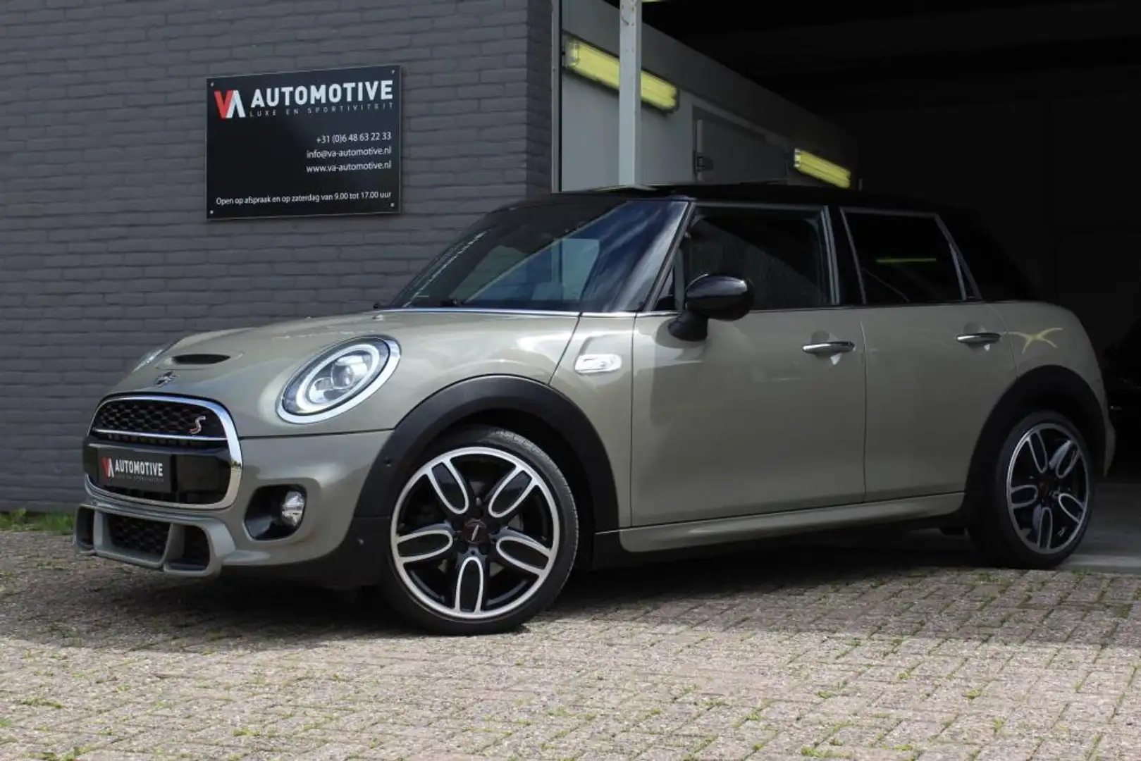 MINI John Cooper Works Mini 2.0 S AUT JCW PANO ACC CAM HUD H/K Gris - 2