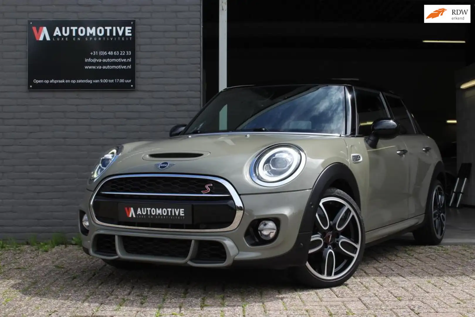 MINI John Cooper Works Mini 2.0 S AUT JCW PANO ACC CAM HUD H/K Gris - 1