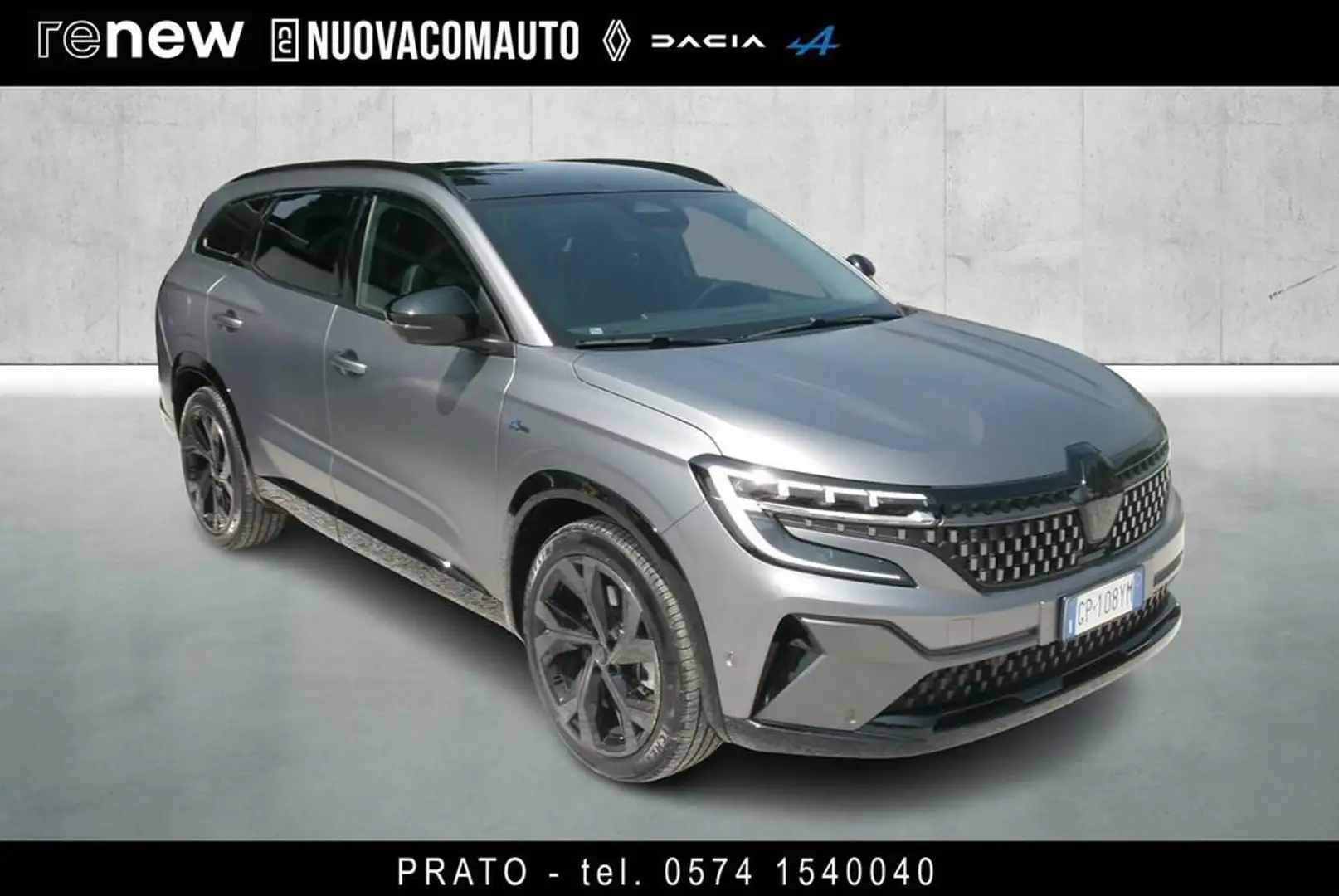 Renault Espace 1.2 e-Tech full hybrid esprit Alpine 200cv auto Grigio - 2