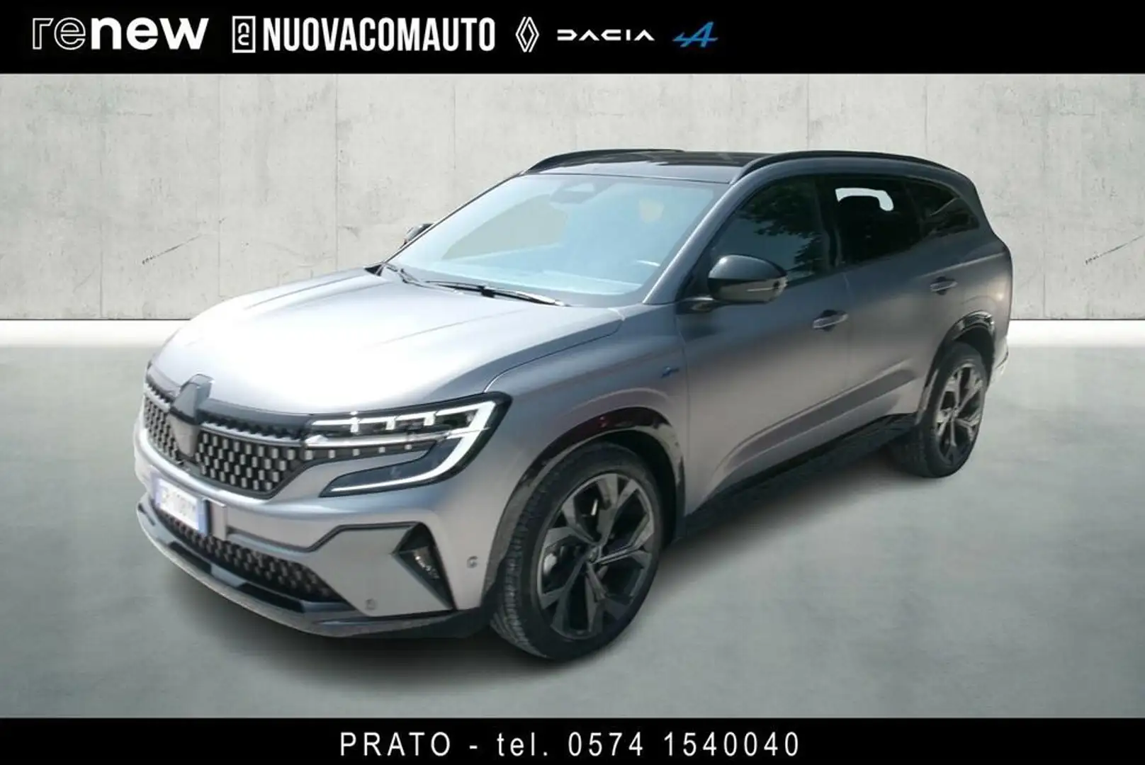 Renault Espace 1.2 e-Tech full hybrid esprit Alpine 200cv auto Grigio - 1