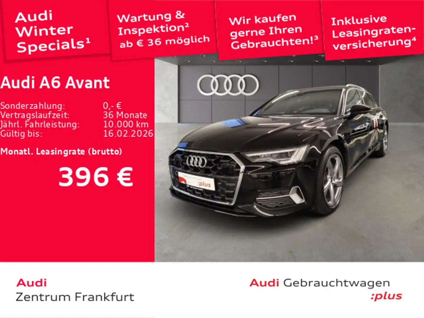 Audi A6 45 TFSI S tronic sport advanced MatrixL Schwarz - 1