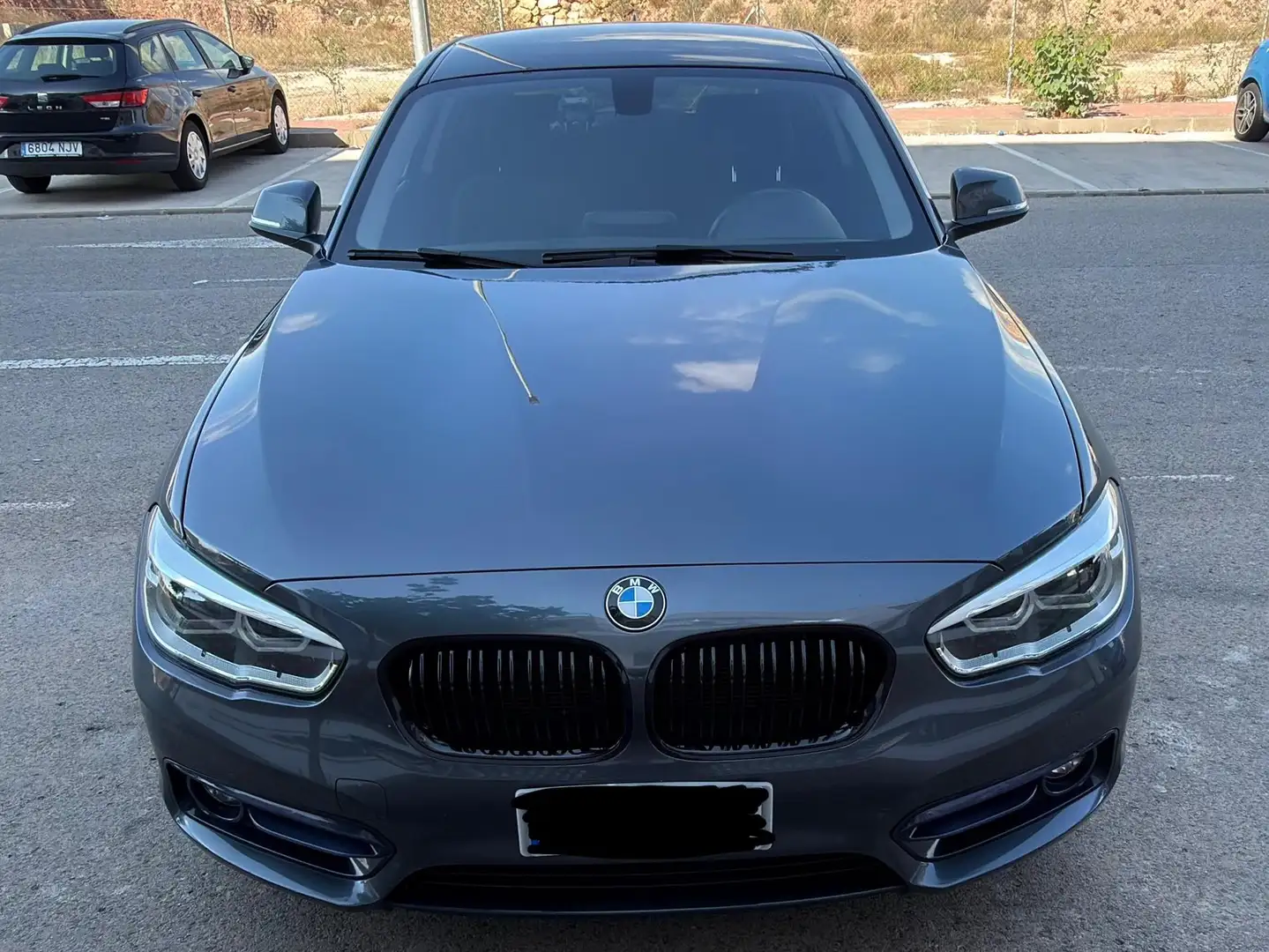 BMW 120 120d Gris - 2