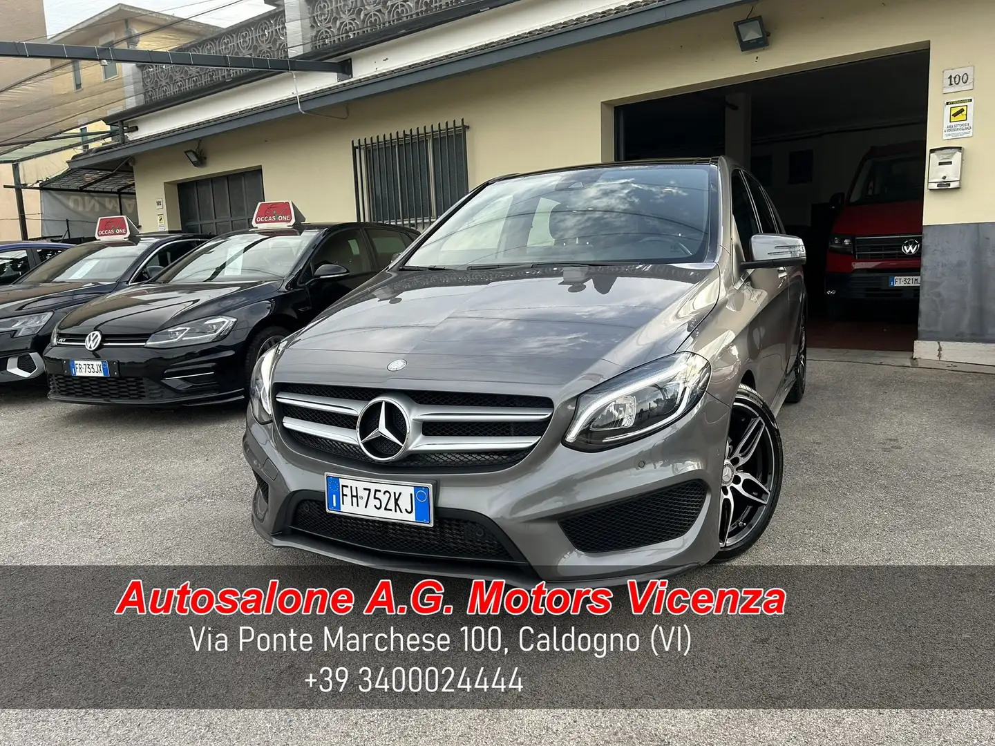 Mercedes-Benz B 200 d 136CV Premium - PANORAMA Gris - 1