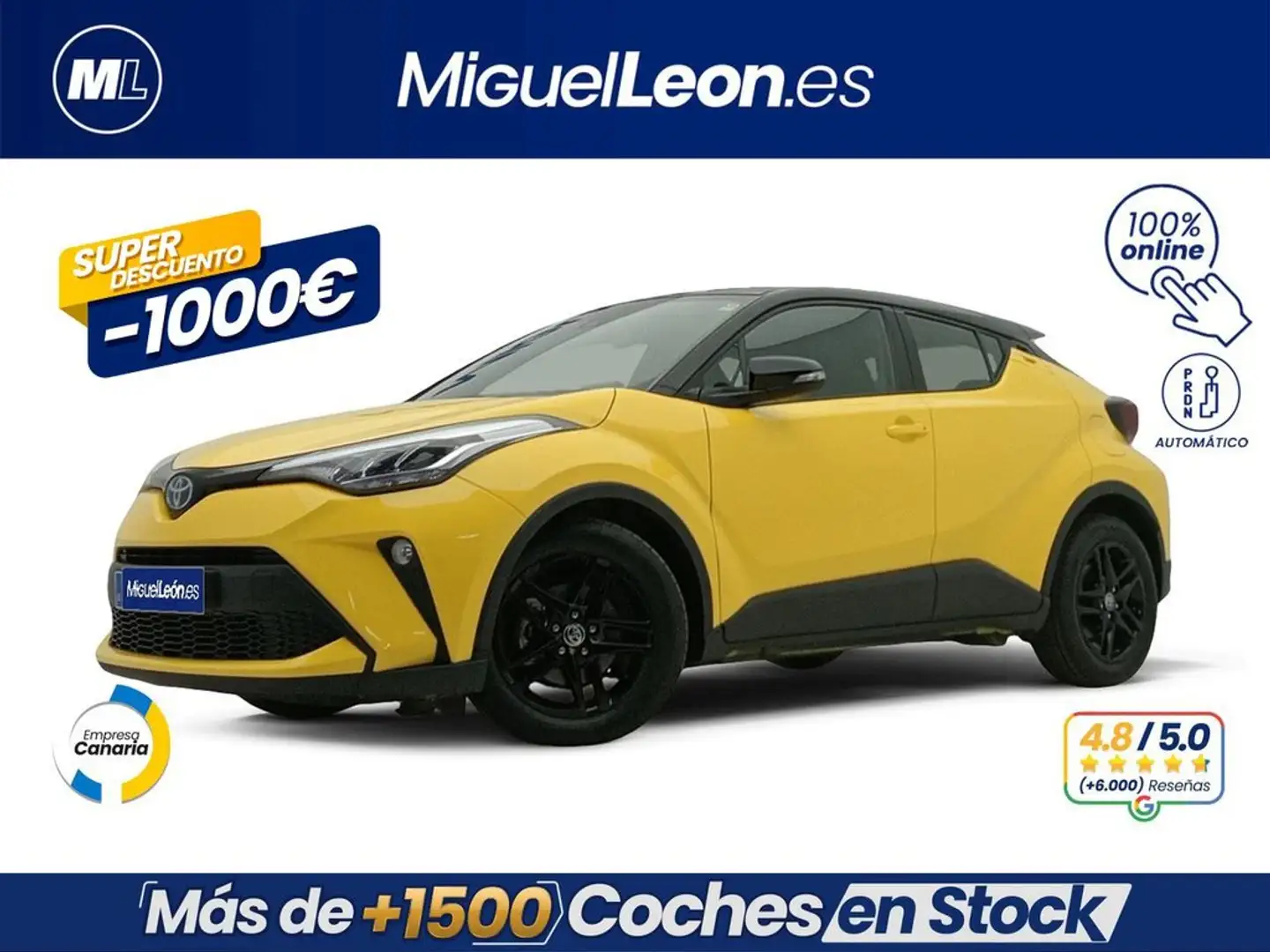 Toyota C-HR 125H Active Jaune - 1