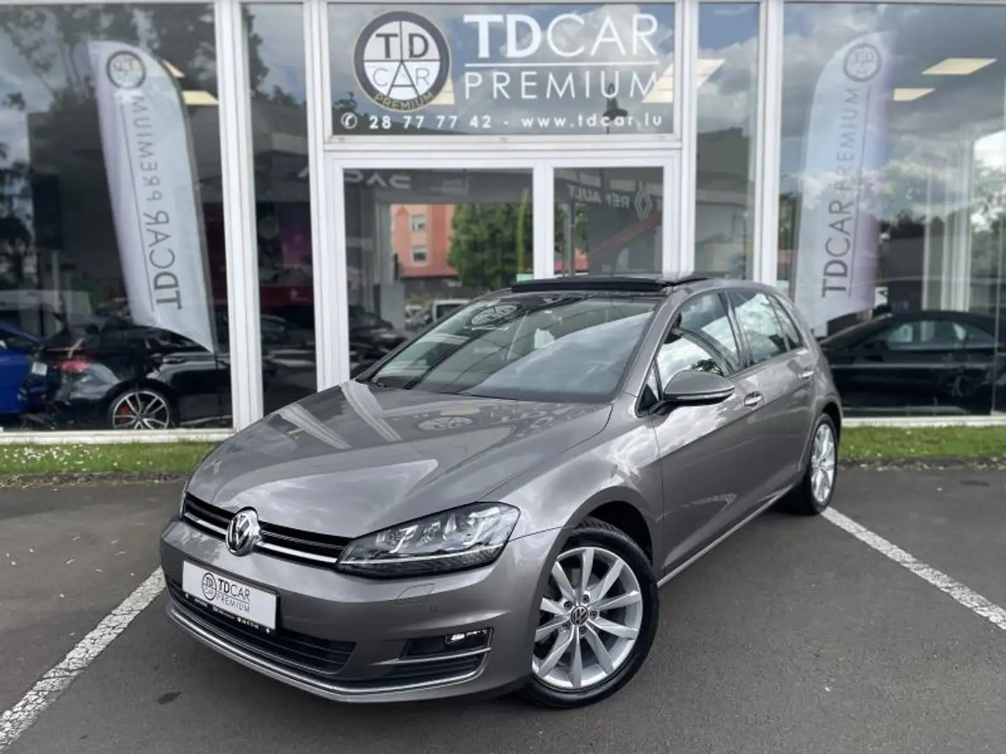 Volkswagen Golf 7 1.4l Tsi 125 Highline Toit O Grau - 1