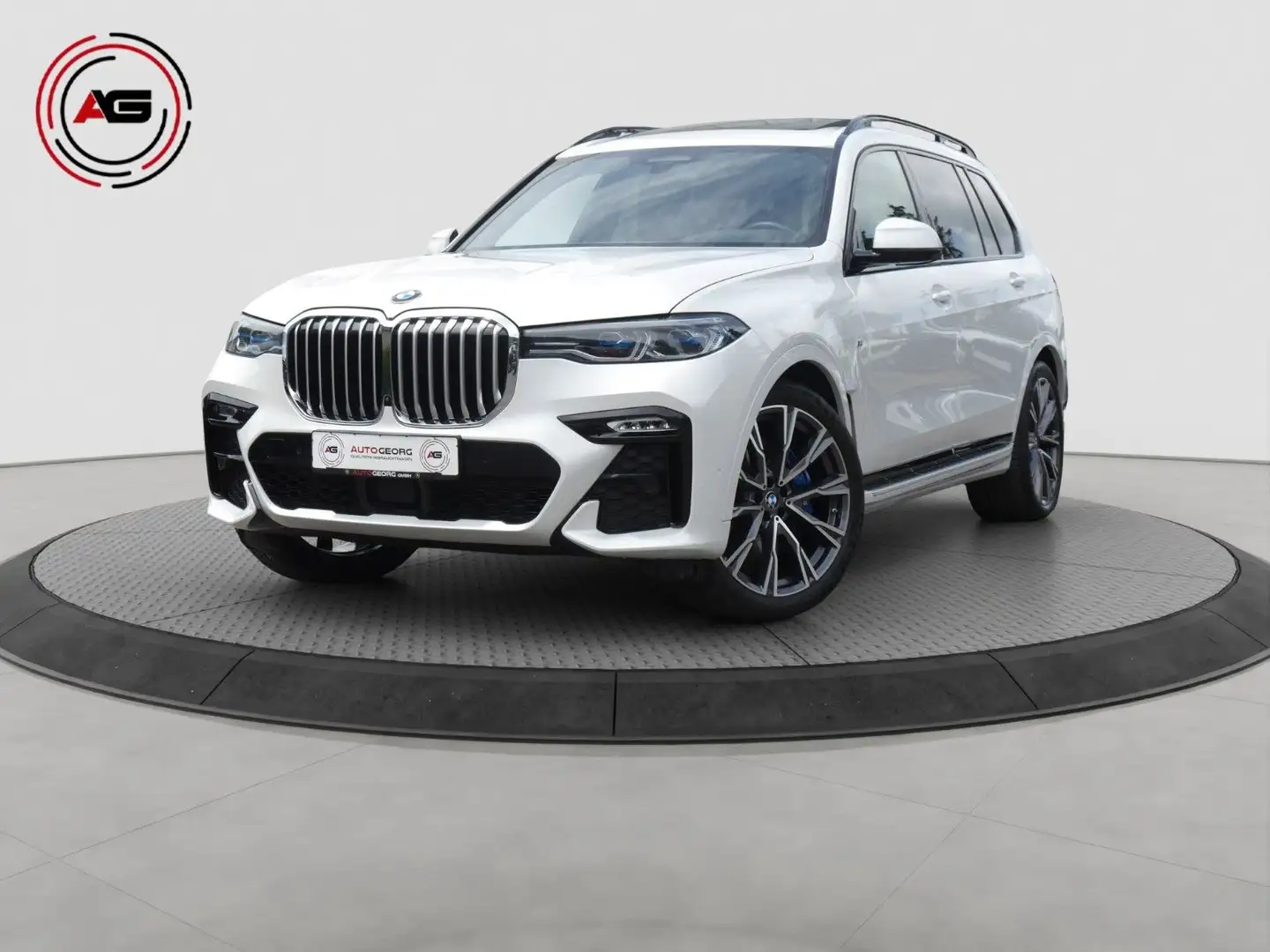 BMW X7 40i M-SPORT 7SITZER SKYLOUNGE LASER STANDHEIZ Blanc - 1