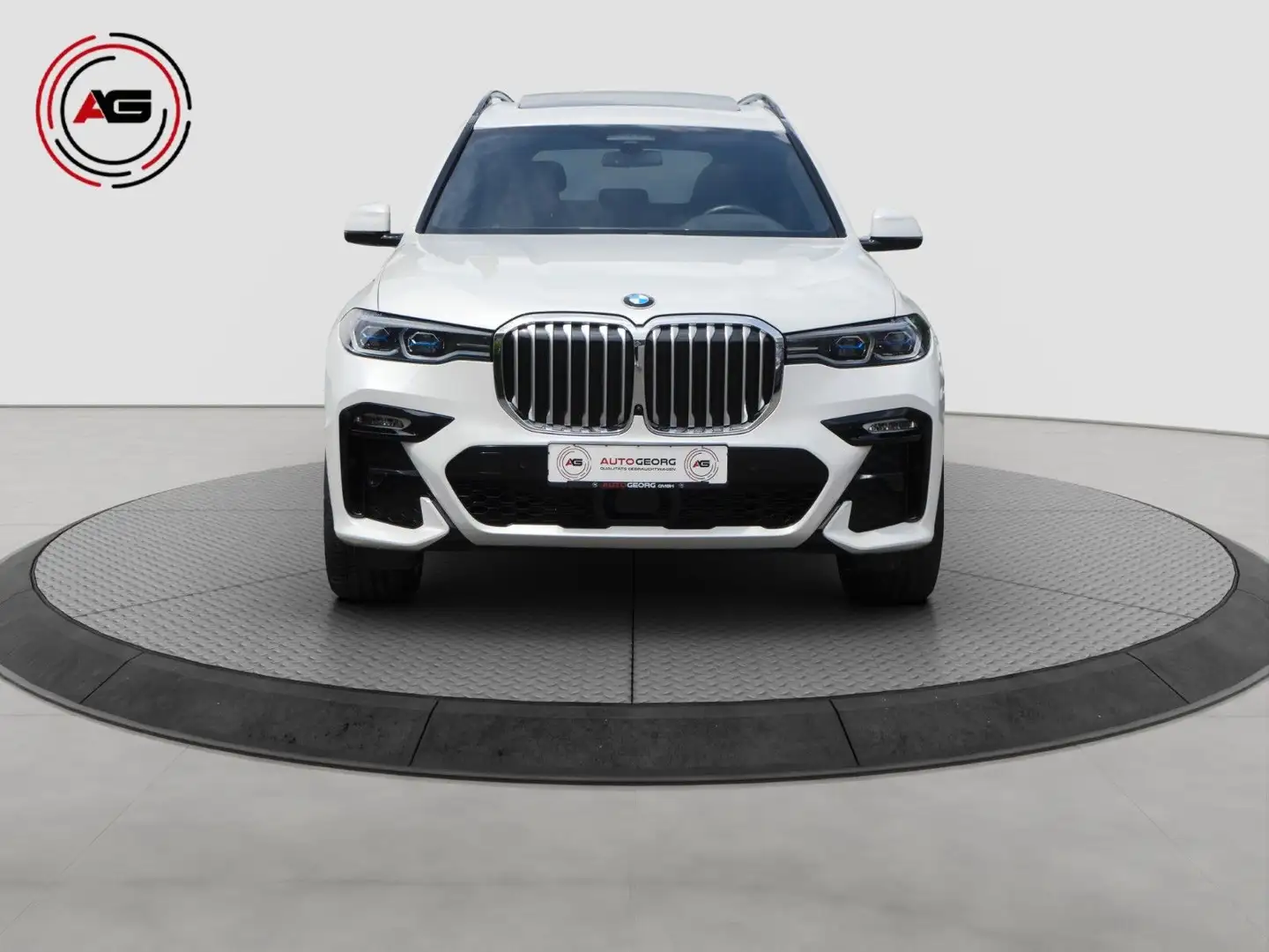 BMW X7 40i M-SPORT 7SITZER SKYLOUNGE LASER STANDHEIZ Blanc - 2