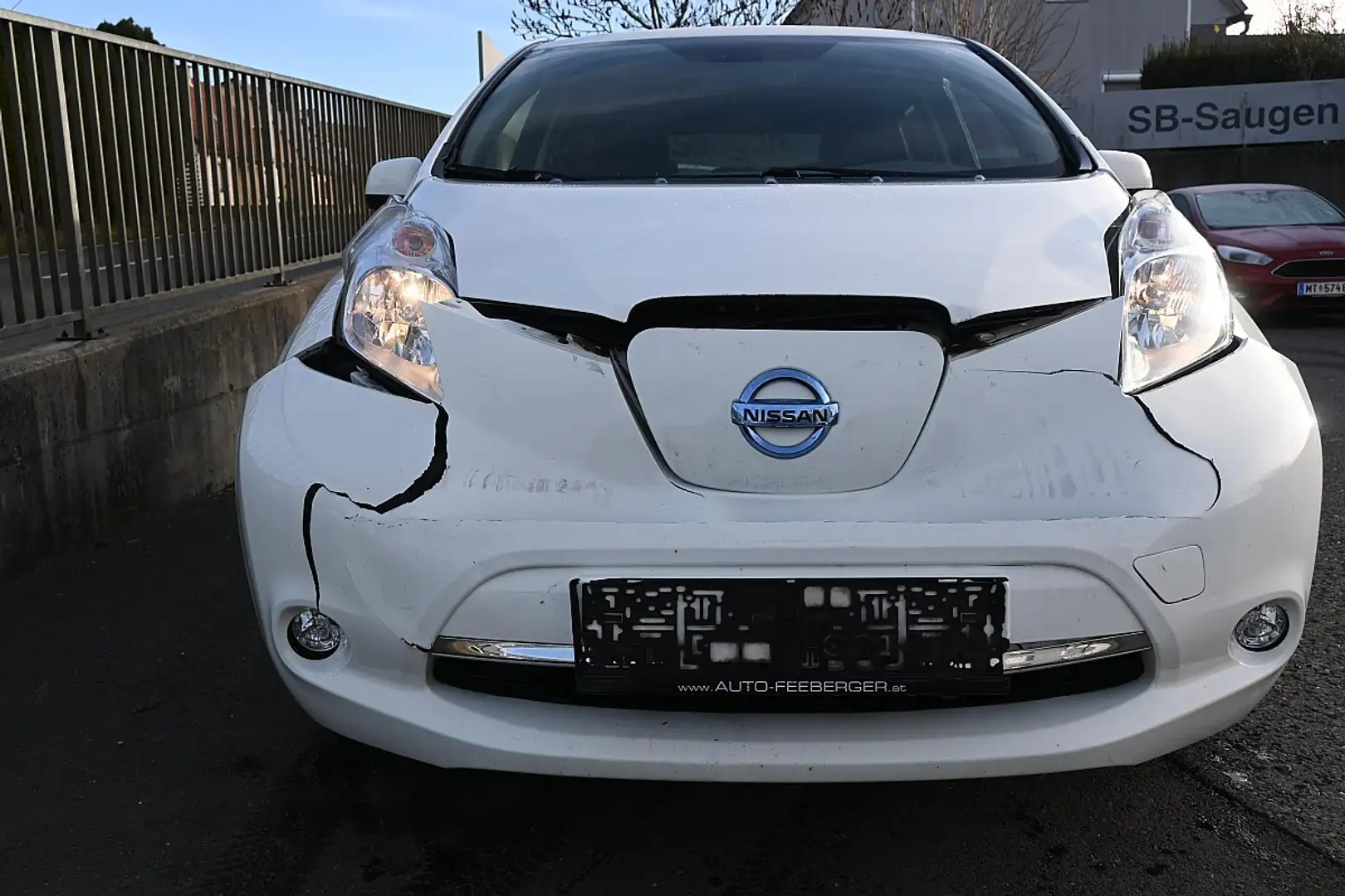 Nissan Leaf (mit Batterie) Acenta 24 kWh Navi,Sitzheizung Weiß - 2