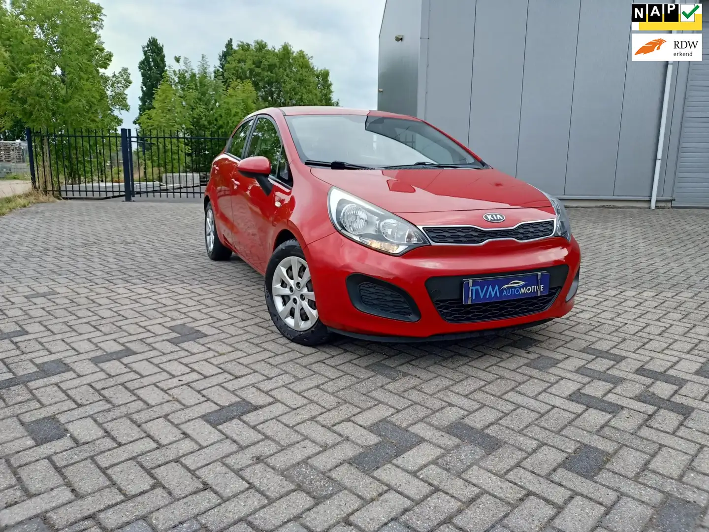 Kia Rio 1.2 CVVT Comfort Pack AIRCO CAR PLAY 130 DKM NAP Rood - 1