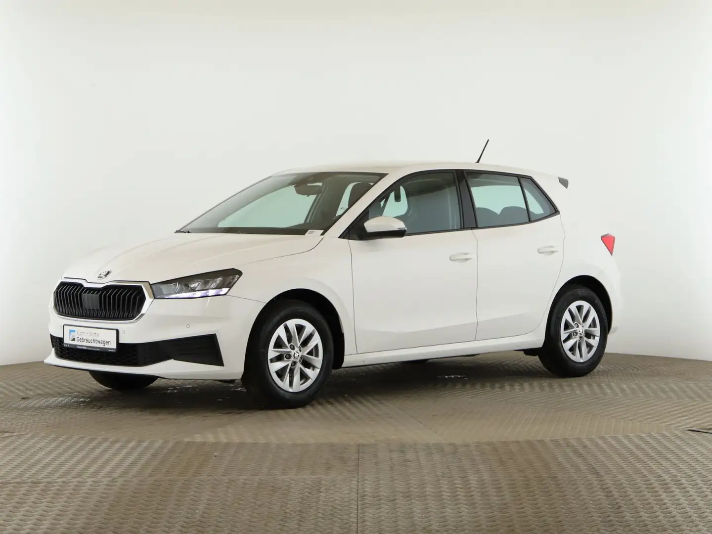 Skoda Fabia 1.0 TSI Ambition *LED*PDC*SHZ*AppleCar* Weiß - 2