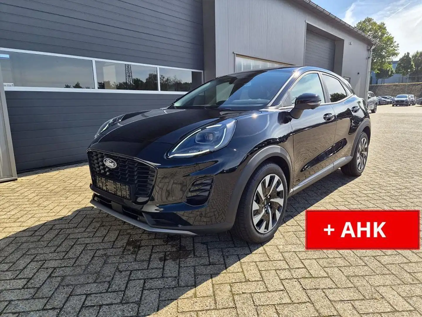 Ford Puma Titanium 1.0 Hybrid 125PS Autom. abnehm. AHK AC... Schwarz - 1