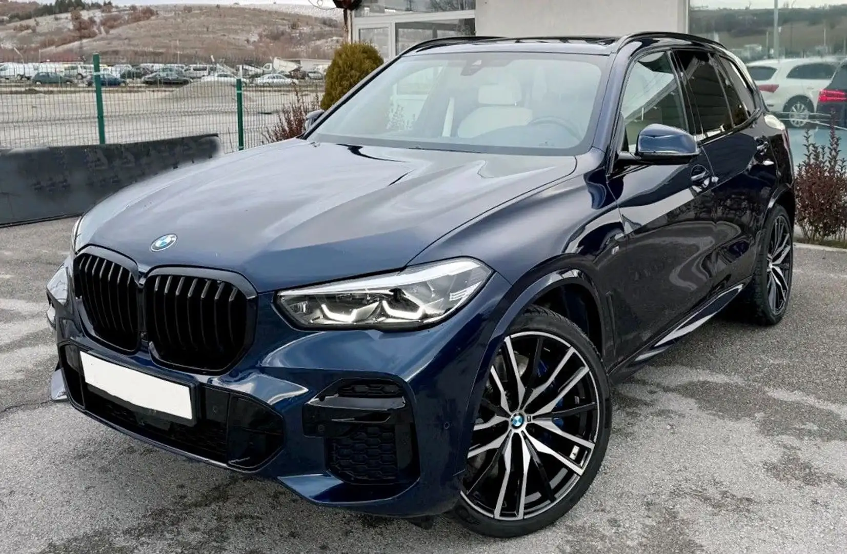 BMW X5 xD 40d*M Sport*Individual*Integral*2 Achs*H/K Синий - 1