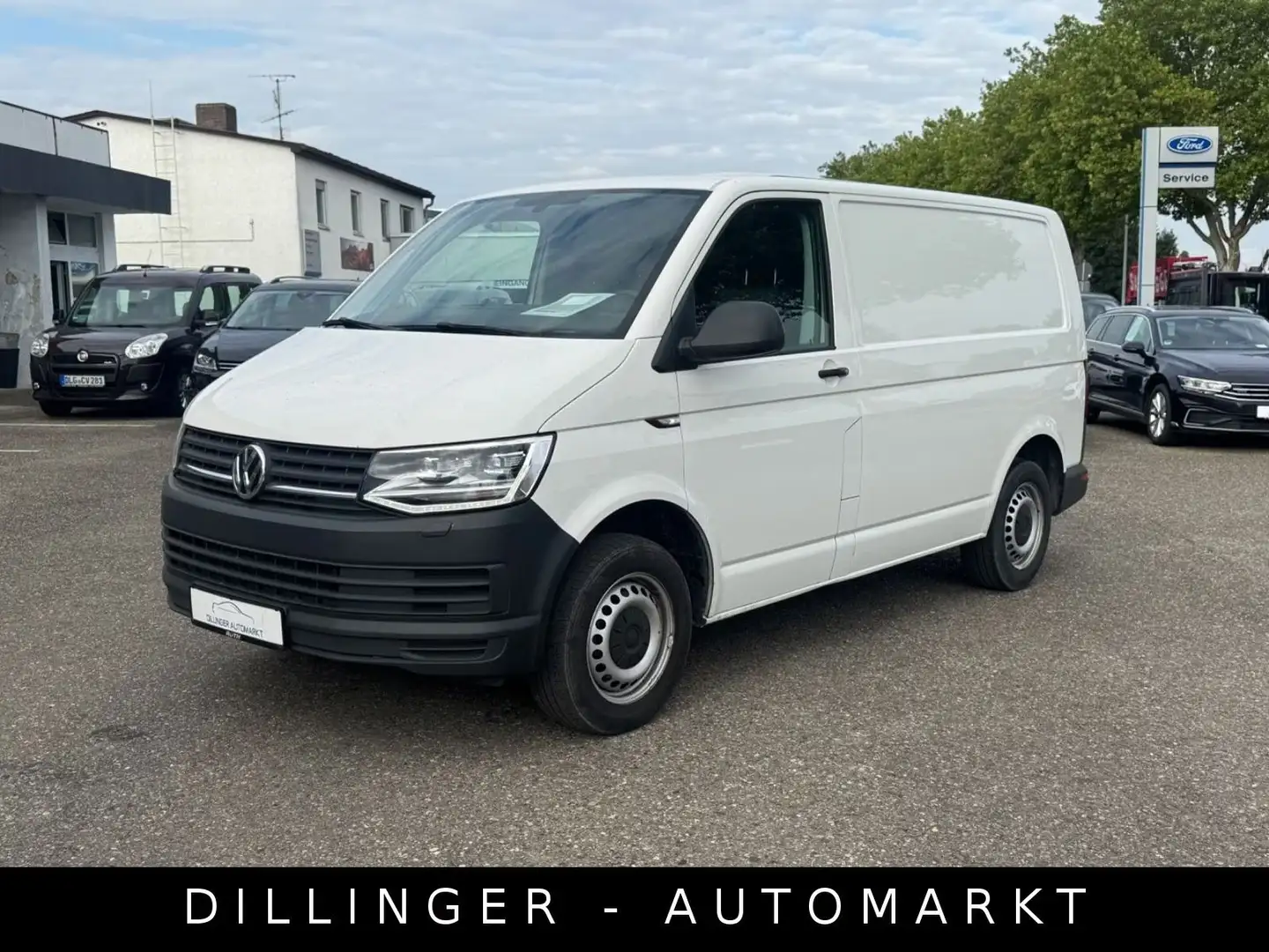 Volkswagen T6 Transporter T6 2.0 TDI Navi LED 150ps Klima Shz *AHK-2500kg* Blanc - 1